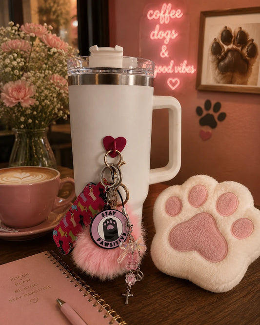 Pawsitive Vibes Rubber Charm – Pet Love Edition