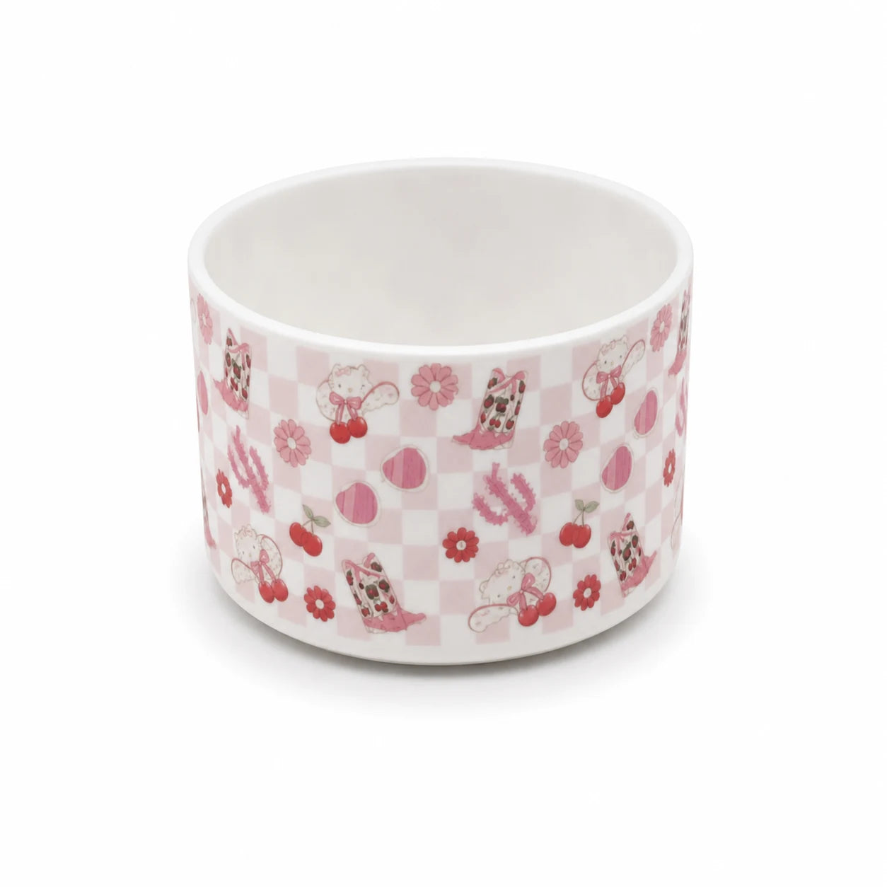 Cherry Cutie Checker Water Bottle Boot