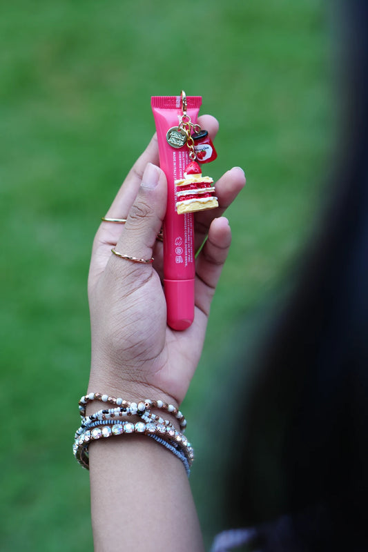 🍓Strawberry Cake Lip Balm Charm