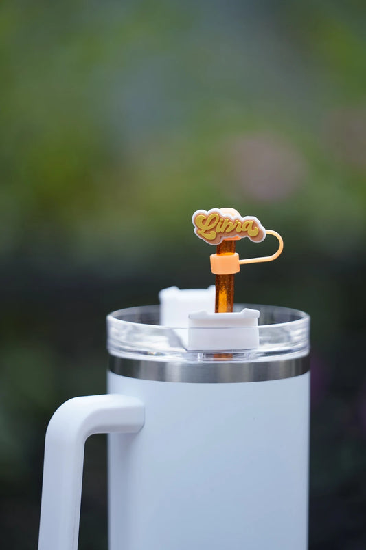 Libra Zodiac Straw Charm