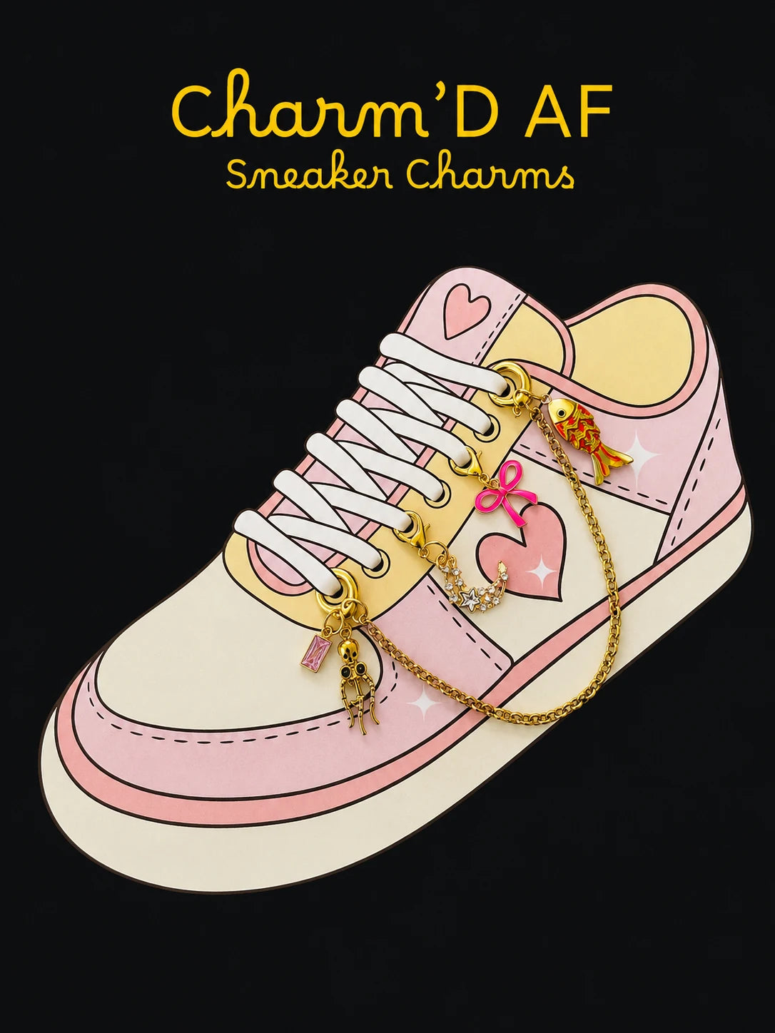 π Charm'D AF Pretty Please Edit β Shoe Charms Bundle