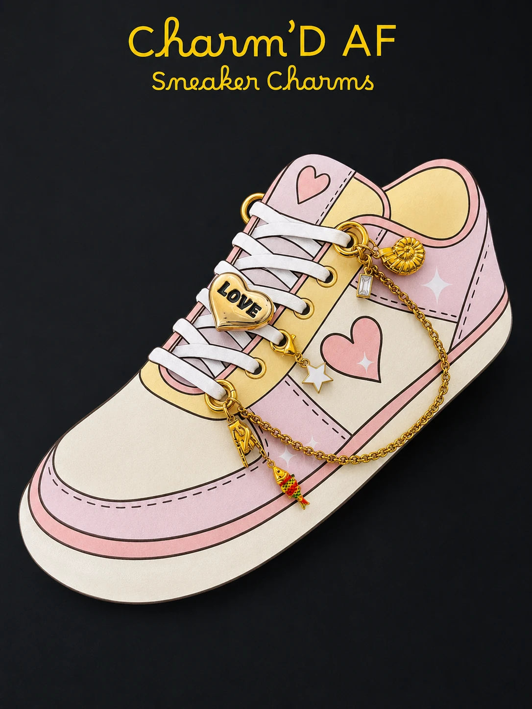 π Charm'D AF Secret Crush Edit β Shoe Charms Bundle