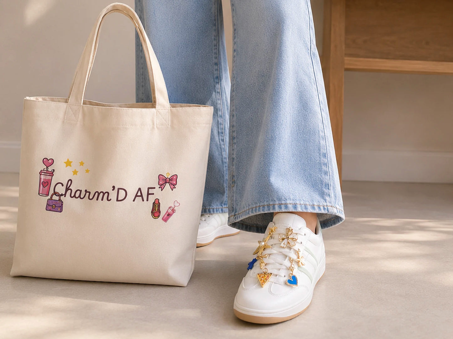 π« Charm'D AF Main Character Edit β Shoe Charms Bundle
