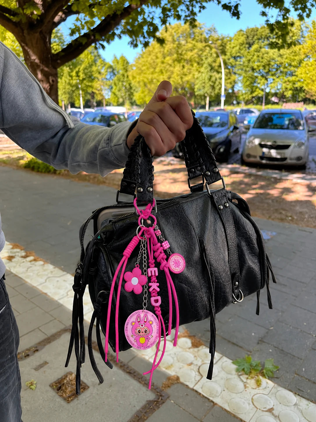 ๐ธ Pink Parade Drop โ Floral Bag Charm