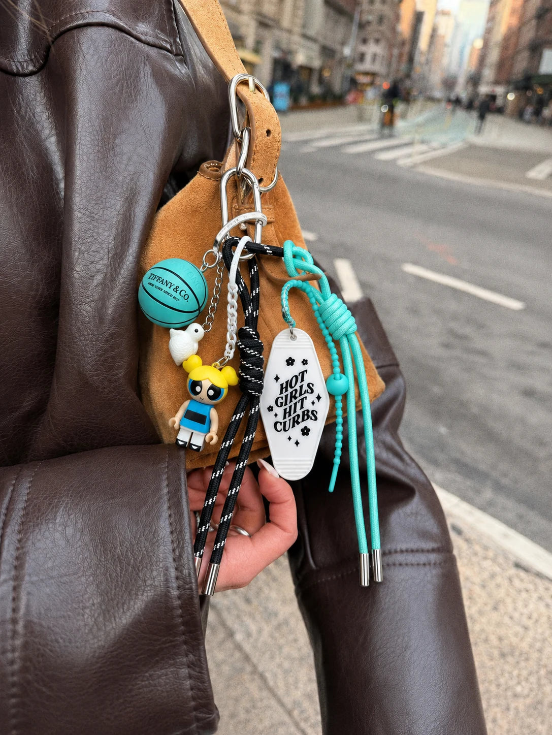 🩵 Hot Girl Summer Drop – Aqua Bag Charm