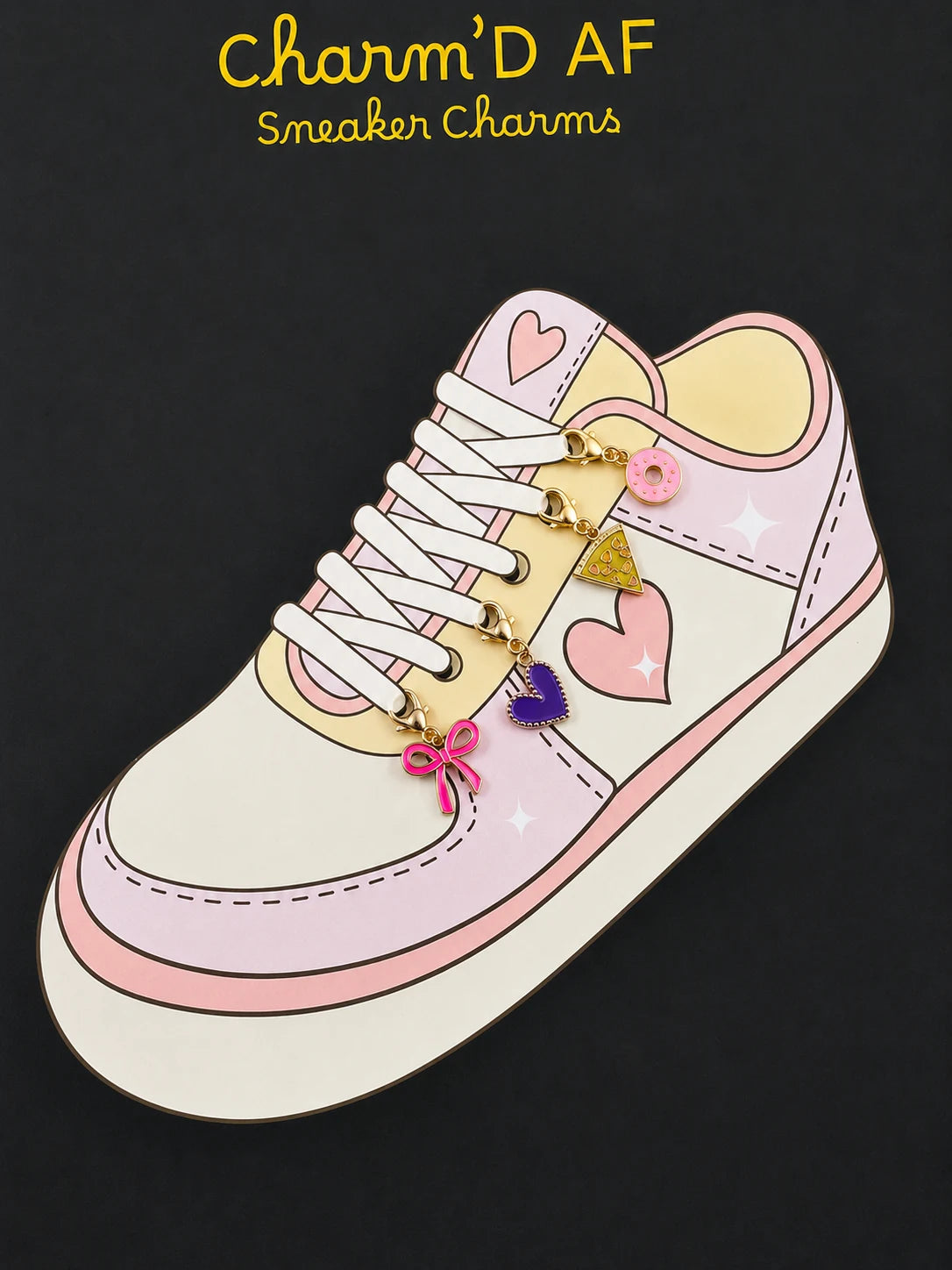 🍕 Charm'D AF Slice Slice Baby Edit – Shoe Charms Bundle