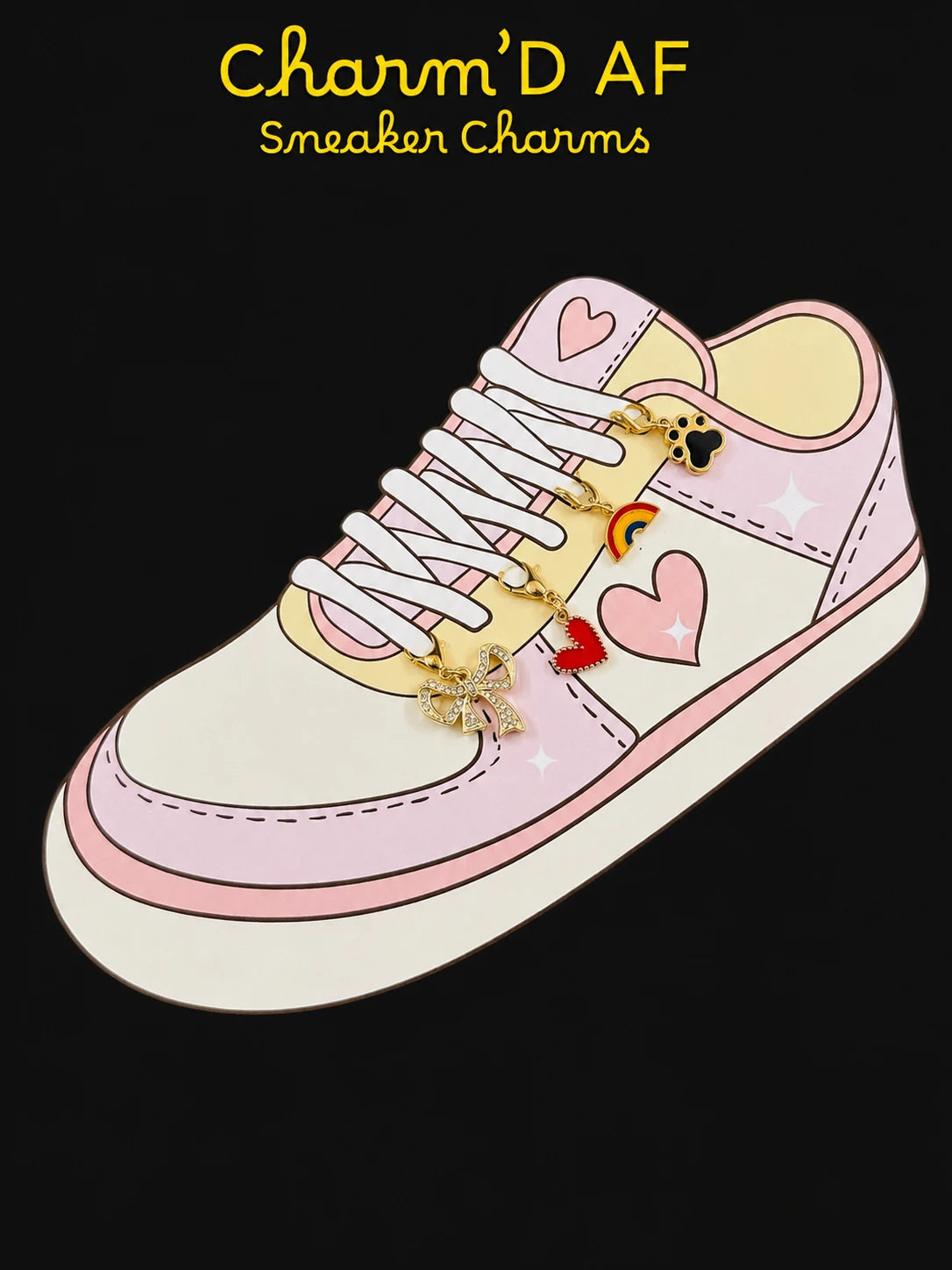 🌈 Charm'D AF Rainbow State Edit – Shoe Charms Bundle