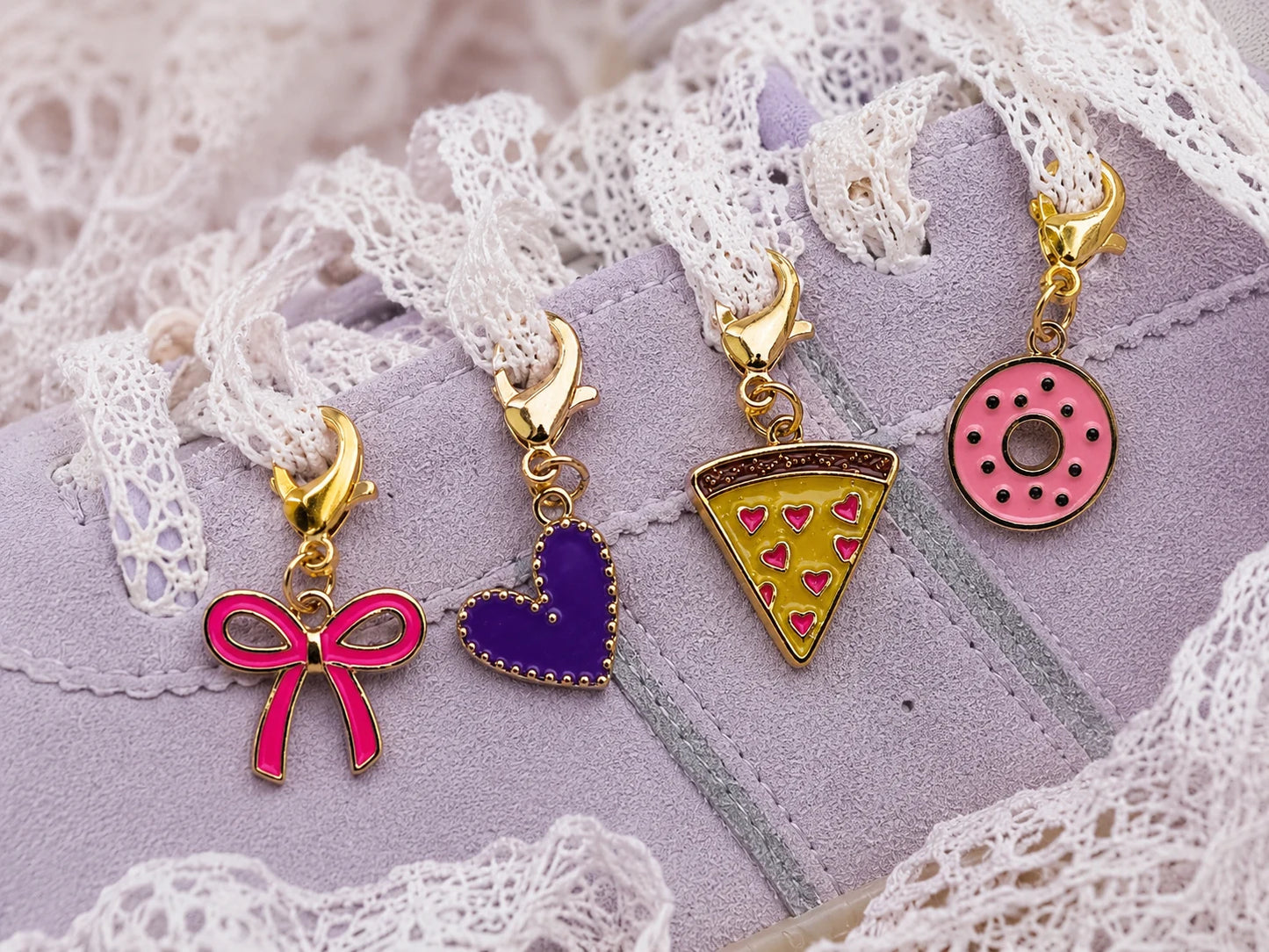 🍕 Charm'D AF Slice Slice Baby Edit – Shoe Charms Bundle