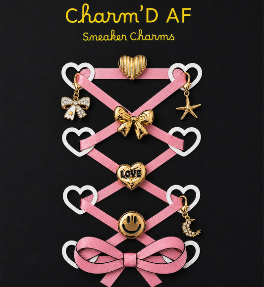 ✨ Charm'D AF Gold Rush Edit – Shoe Charms Bundle ⭐