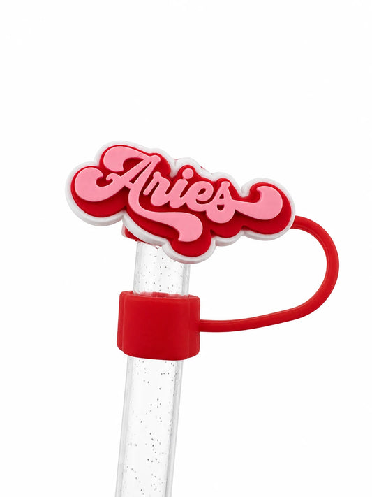 Aries Zodiac Straw Charm