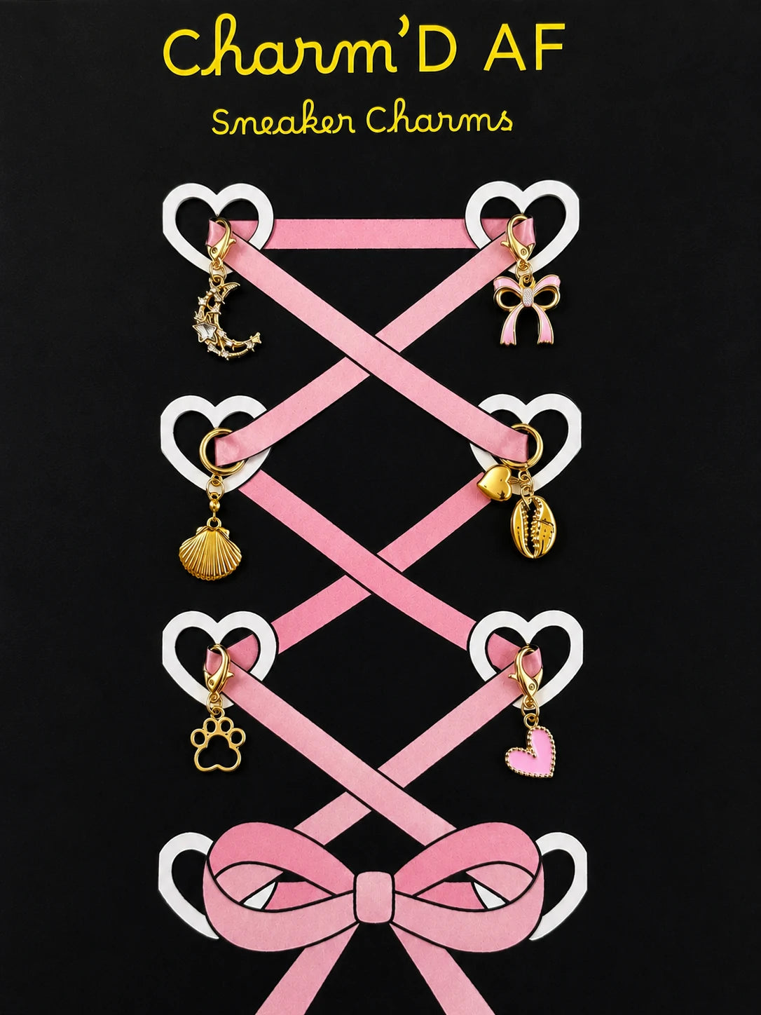 💖 Charm'D AF Girlhood Edit – Shoe Charms Bundle
