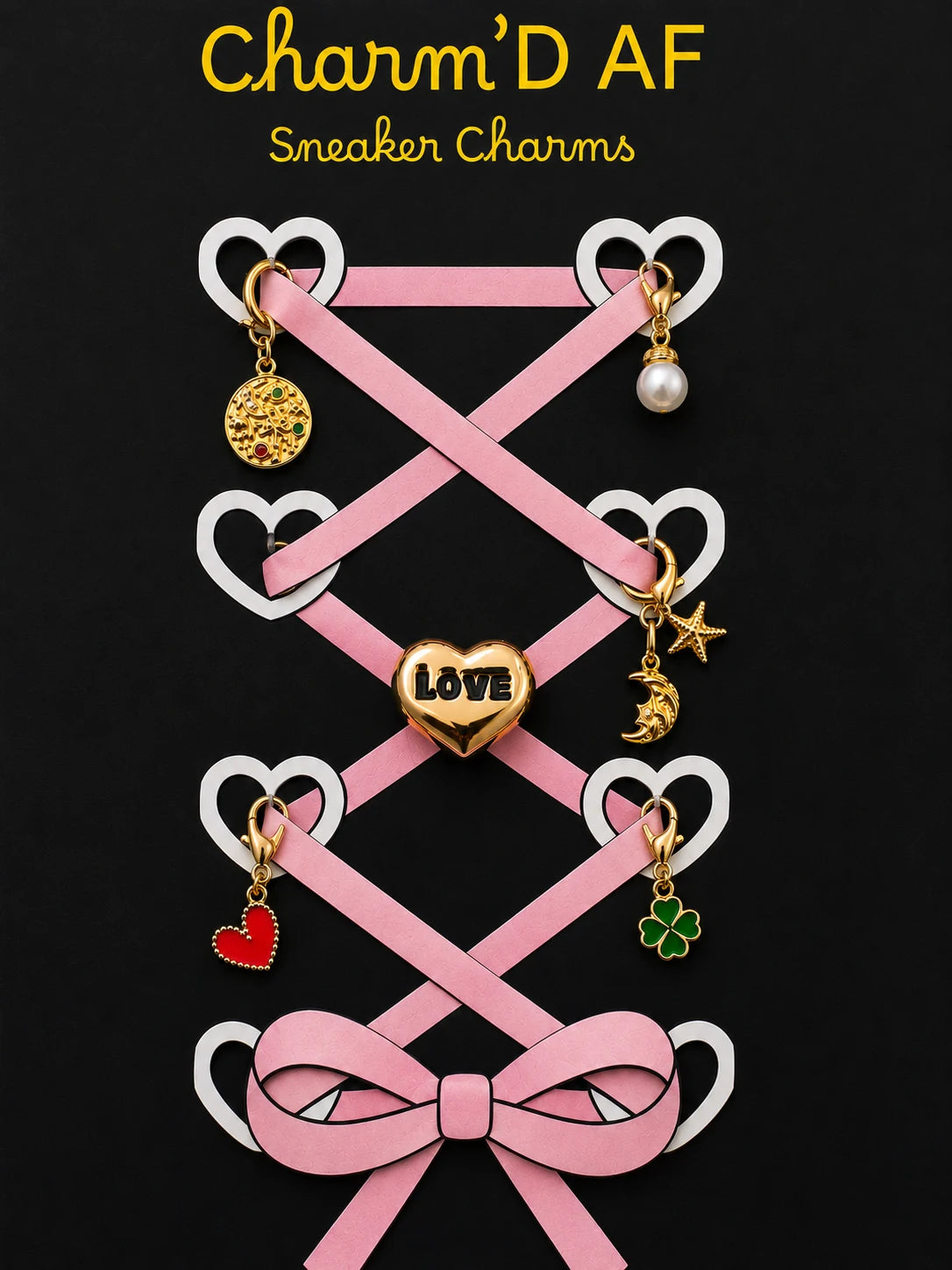 🥇 Charm'D AF Meet Cute Edit – Shoe Charms Bundle