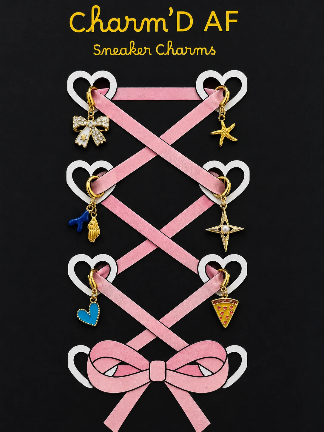 💫 Charm'D AF Main Character Edit – Shoe Charms Bundle