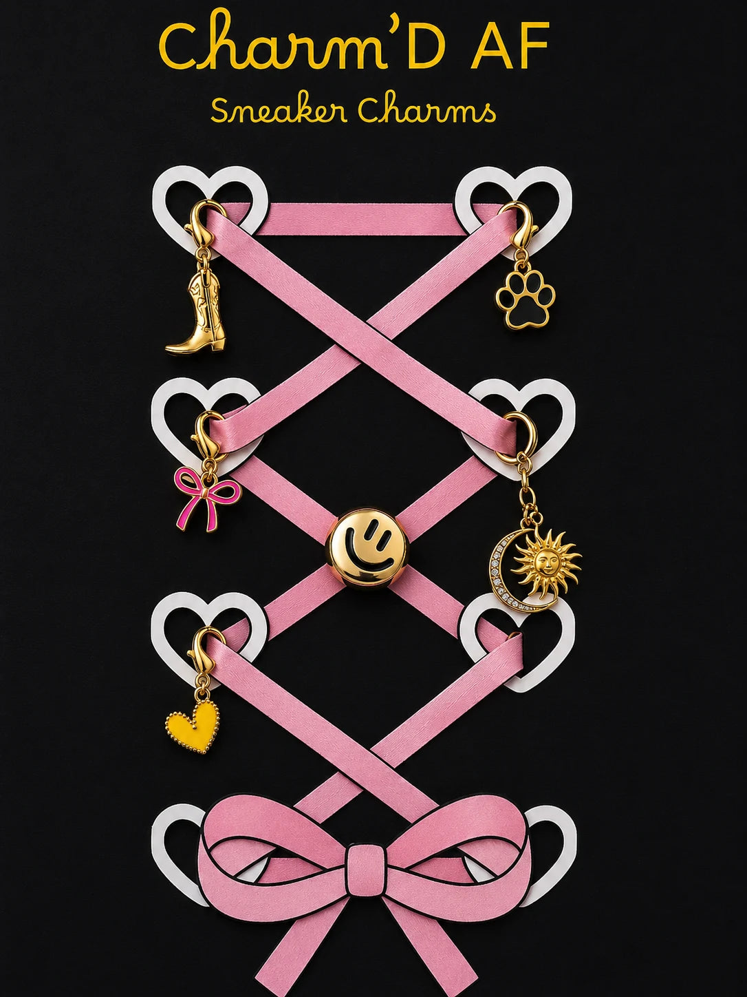 🌙 Charm'D AF Sun Moon & Me Edit – Shoe Charms Bundle
