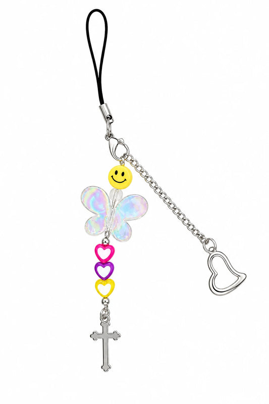 Butterfly Smile Water Bottle Charm