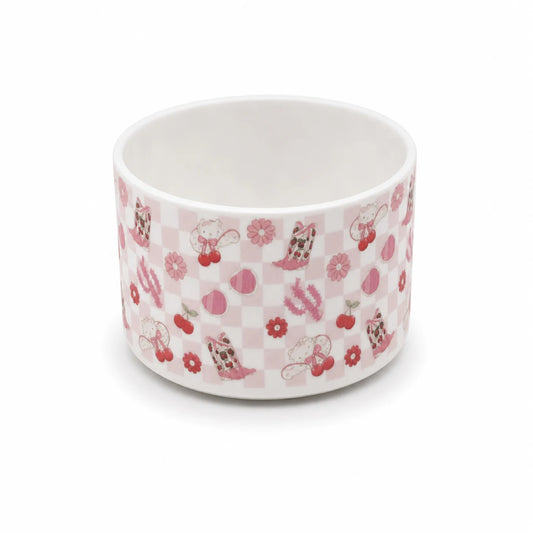Cherry Cutie Checker Water Bottle Boot