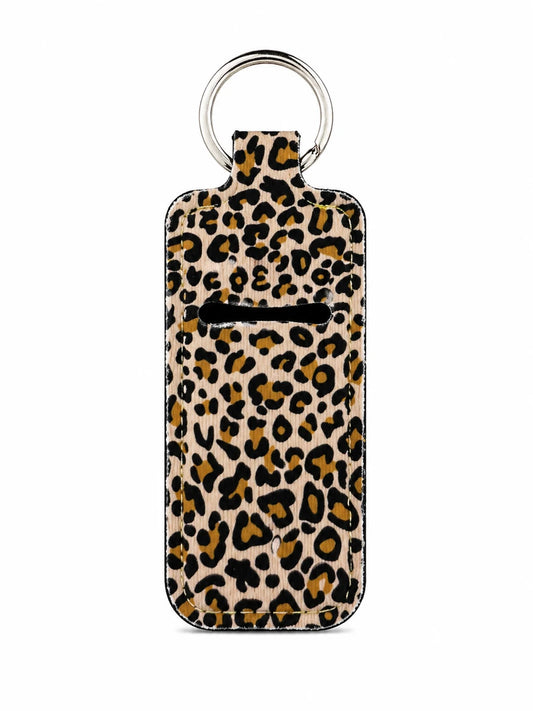 Classic Leopard Luxe Lip Balm Holder