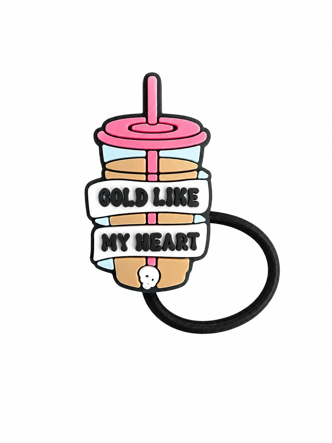 Cold Like My Heart Straw Charm