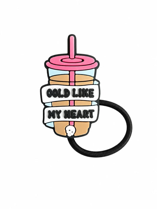 Cold Like My Heart Straw Charm