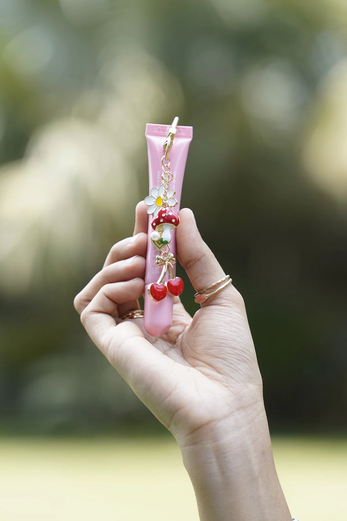 🍒Cherry Daisy Lip Balm Charm