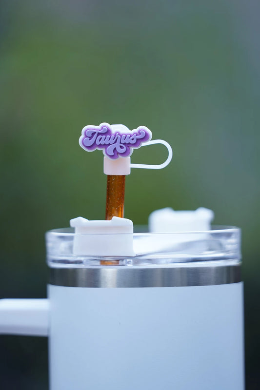 Taurus Zodiac Straw Charm