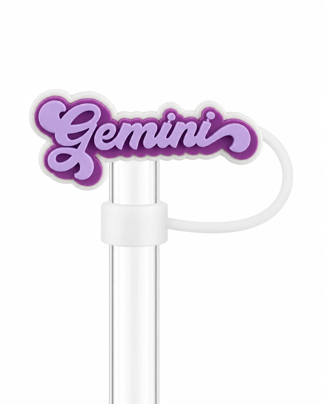 Gemini Zodiac Straw Charm