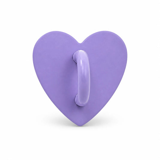 Lavender Heart Water Bottle Hookie