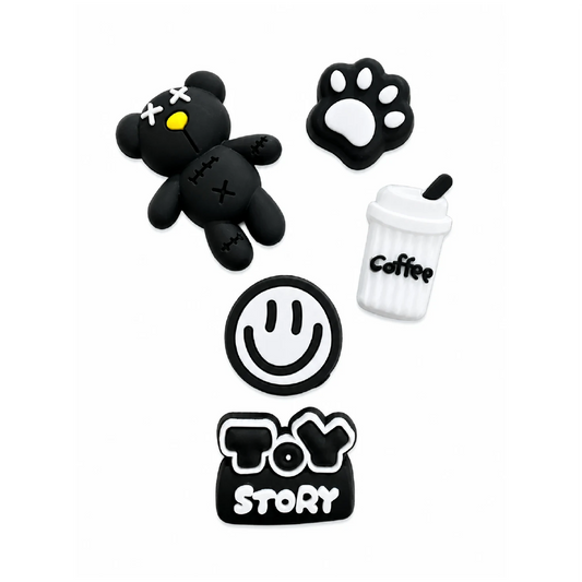 Midnight Mood 3D Water Bottle Stickers – Dark Kawaii Edition