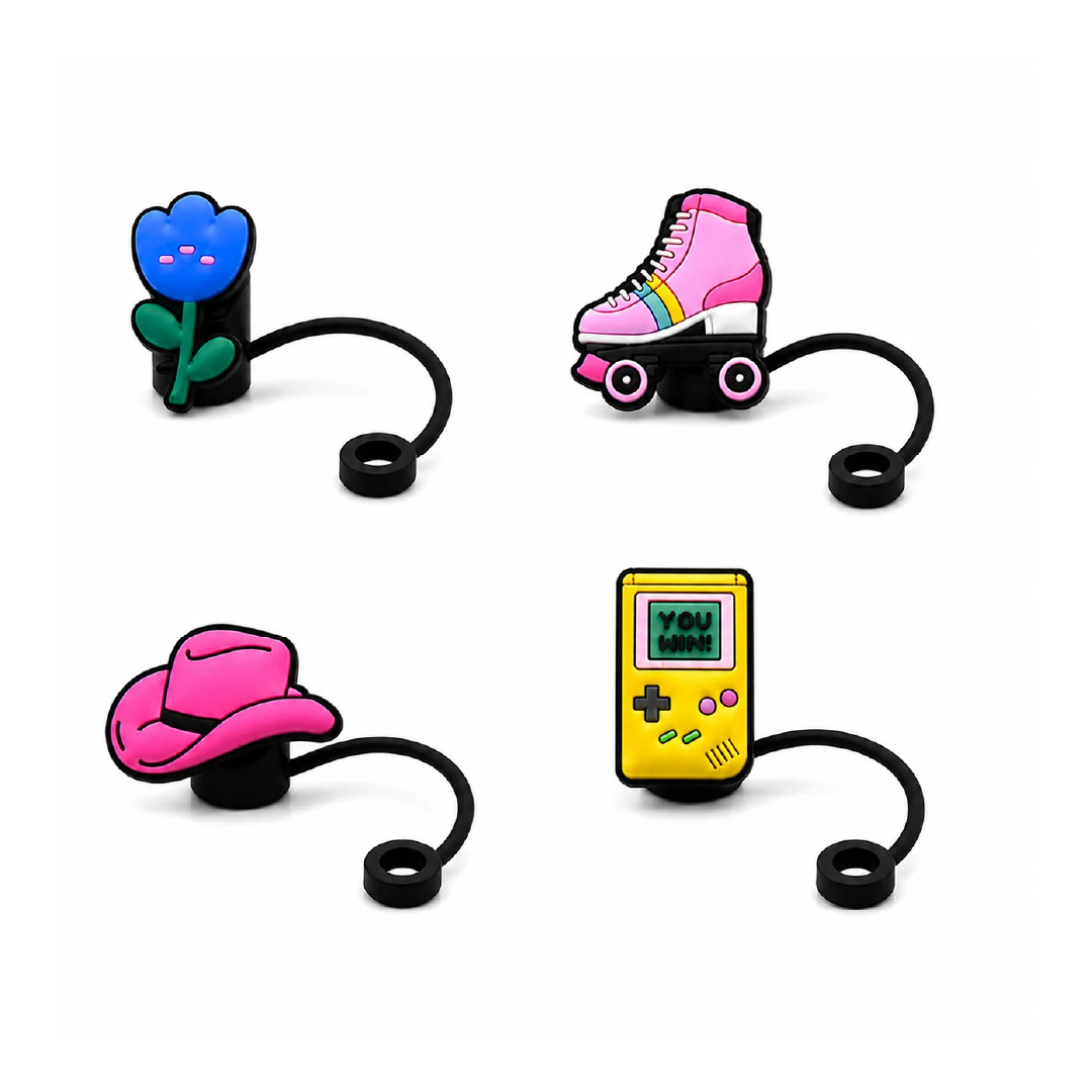 Playtime Pop Straw Charm Collection