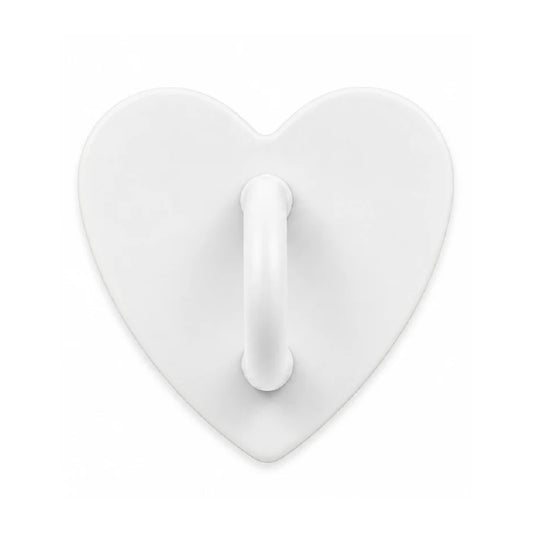 Pure White Heart Water Bottle Hookie