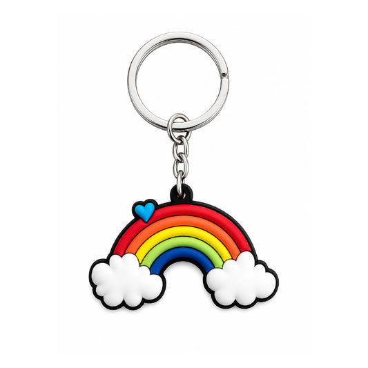 Rainbow Rush Rubber Charm – Cloud Pop Edition