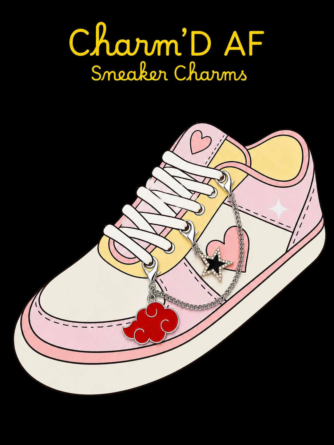 ✨ Charm'D AF Night Shift Edit – Shoe Charms Bundle