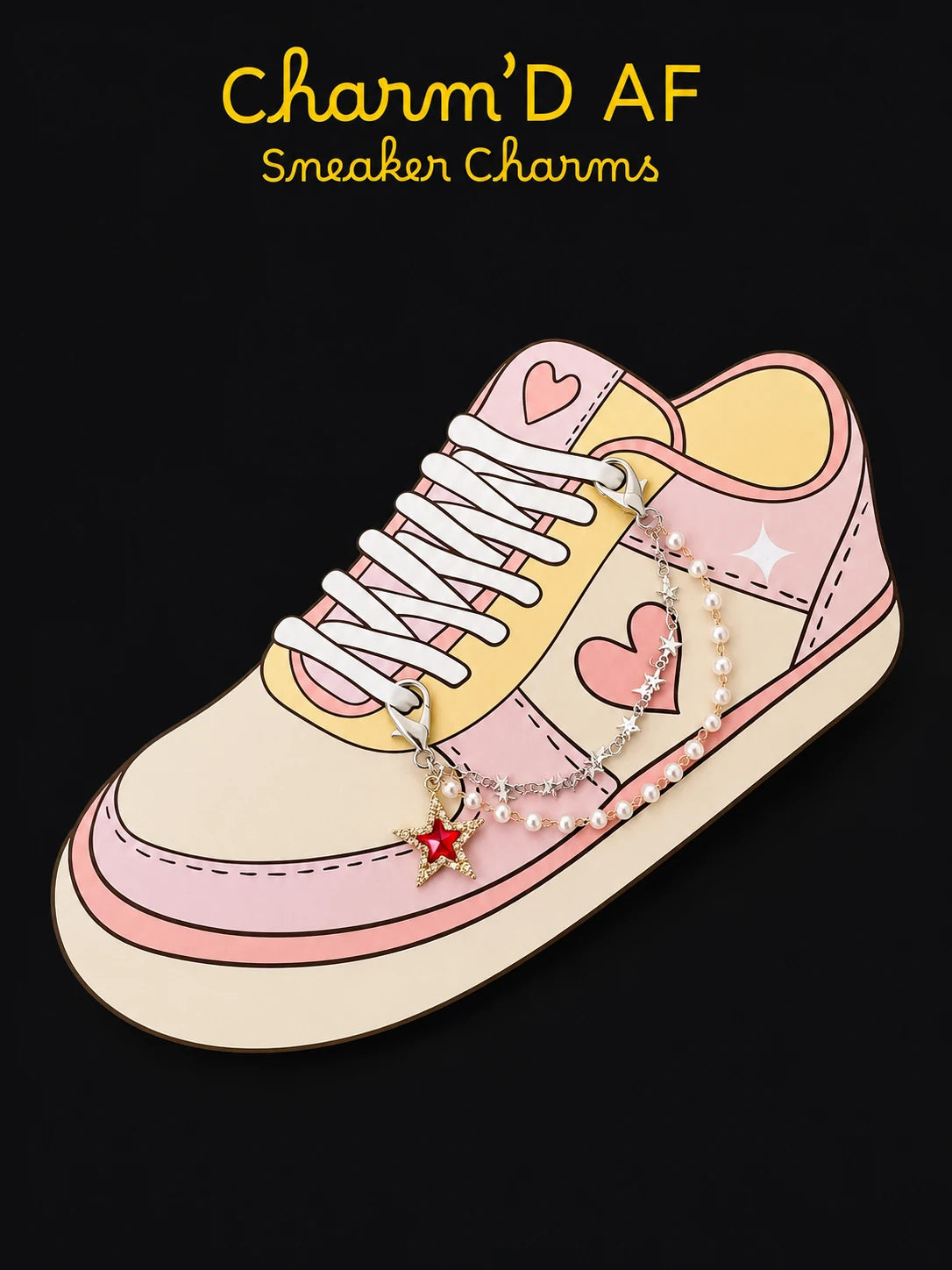 ❤️ Charm'D AF Red Carpet Edit – Shoe Charm