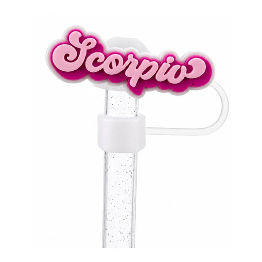 Scorpio Zodiac Straw Charm