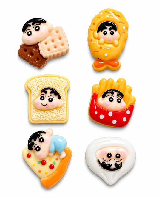 Snacky Squad 3D Water Bottle Stickers – Kawaii Pop Edition