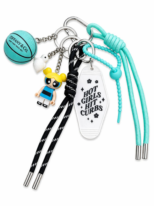 🩵 Hot Girl Summer Drop – Aqua Bag Charm