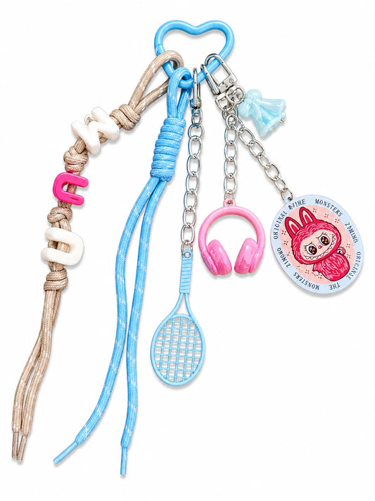 🍬 Candy Playlist Drop – Tennis Bag Charm