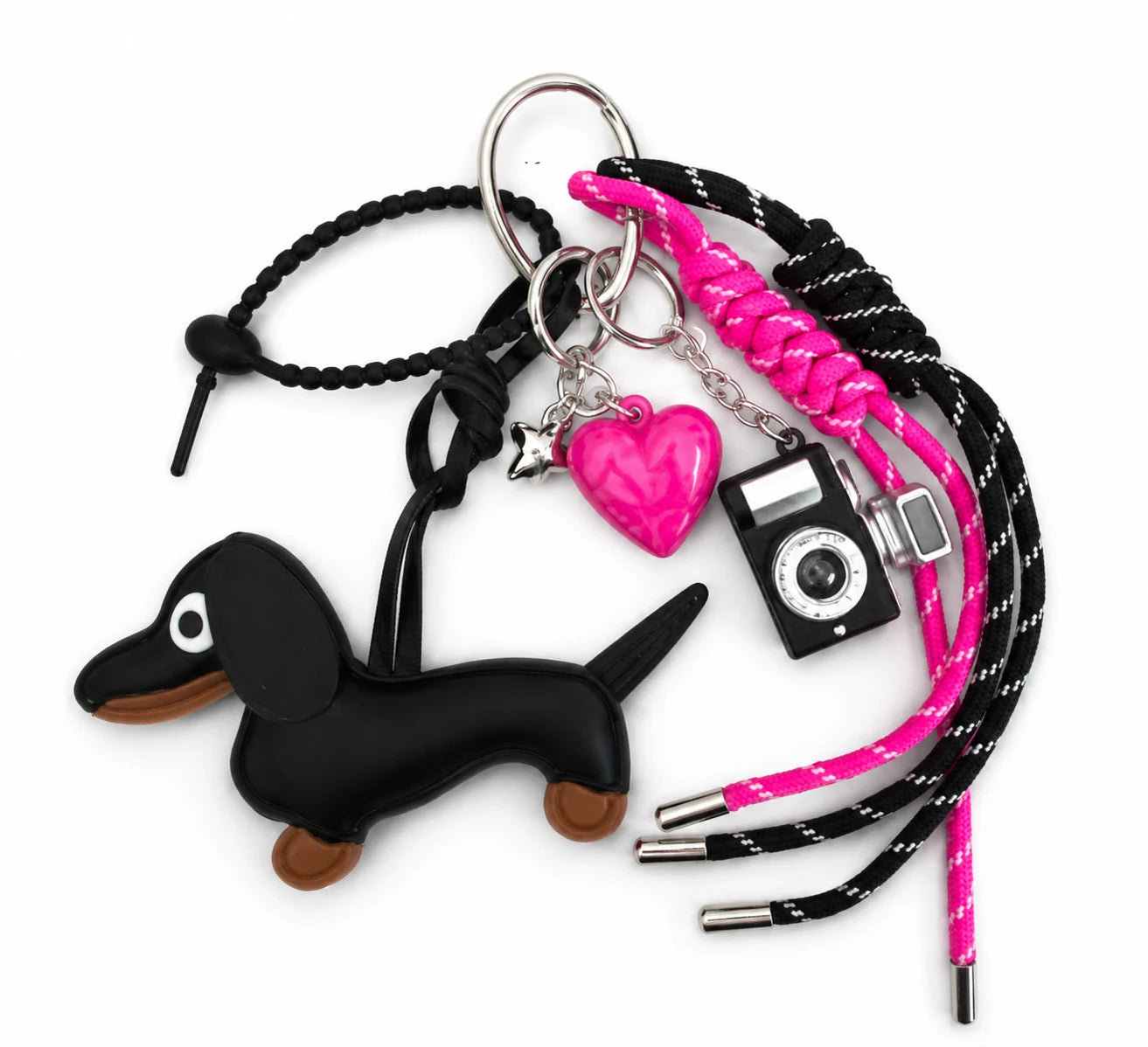 📷 Photo Dump Drop – Dachshund Bag Charm