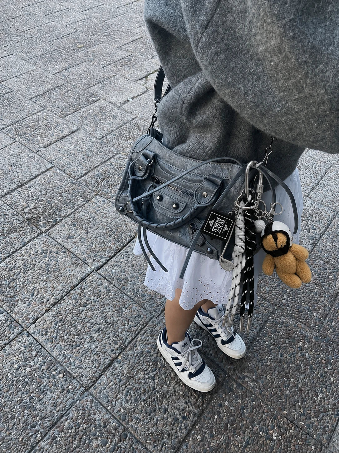 ✨ Metro Muse Drop – Teddy Bear Bag Charm