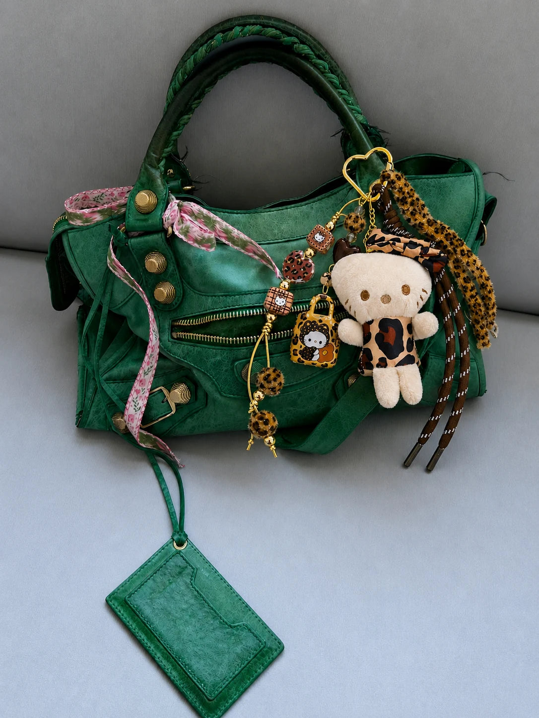 🤎Wild Cocoa Drop – Kitty Bag Charm