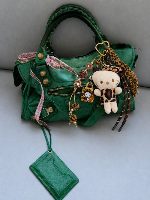 🤎Wild Cocoa Drop – Kitty Bag Charm