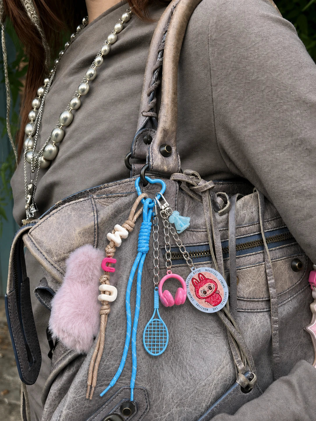 🍬 Candy Playlist Drop – Tennis Bag Charm