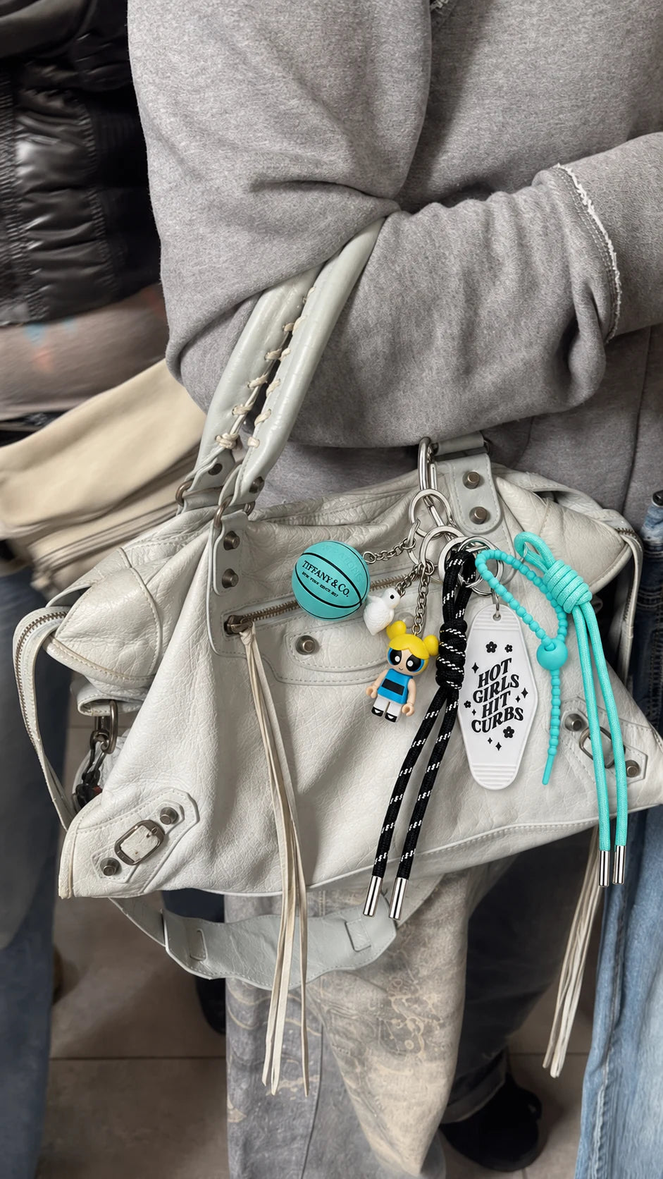 🩵 Hot Girl Summer Drop – Aqua Bag Charm