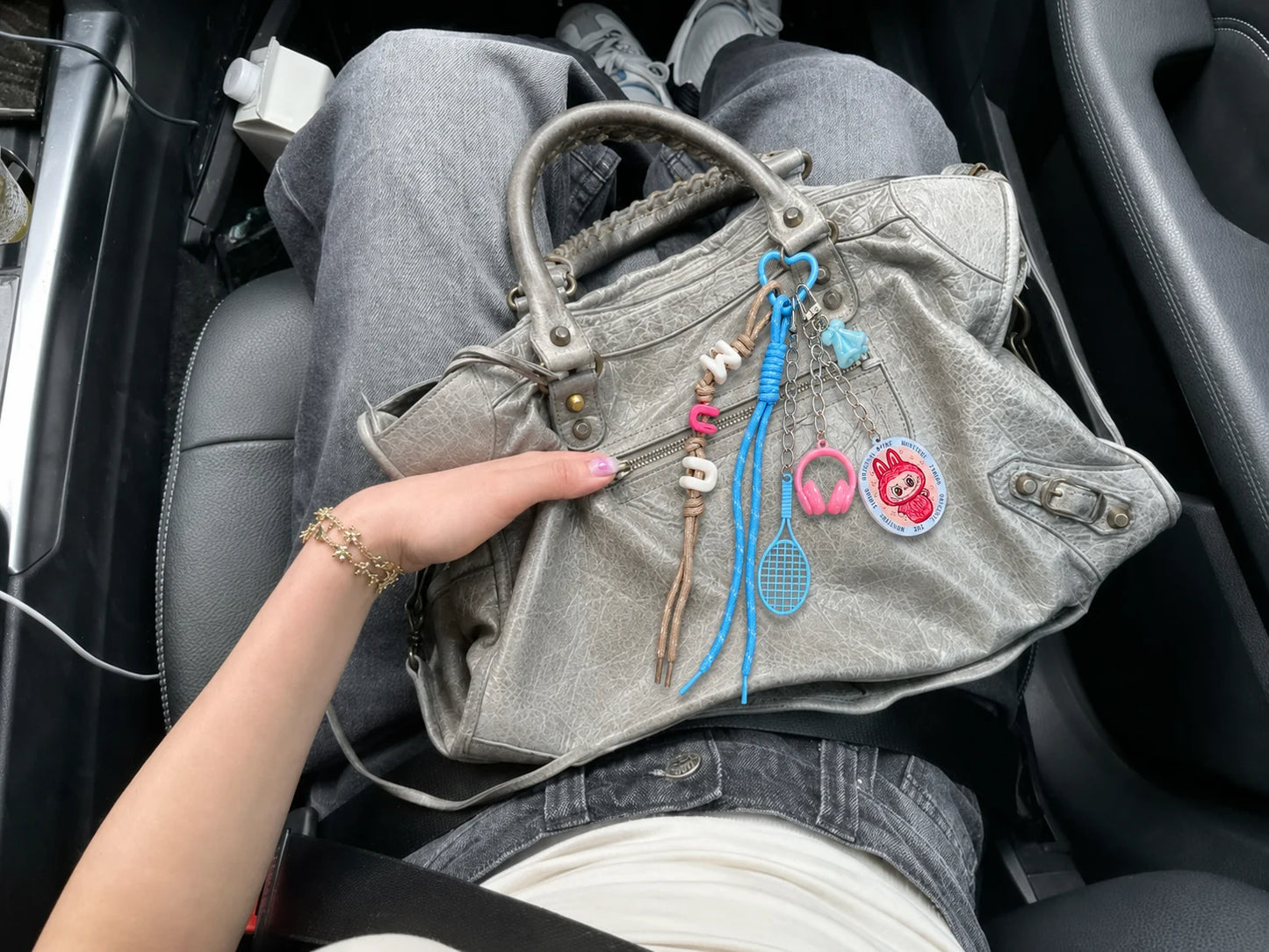 🍬 Candy Playlist Drop – Tennis Bag Charm