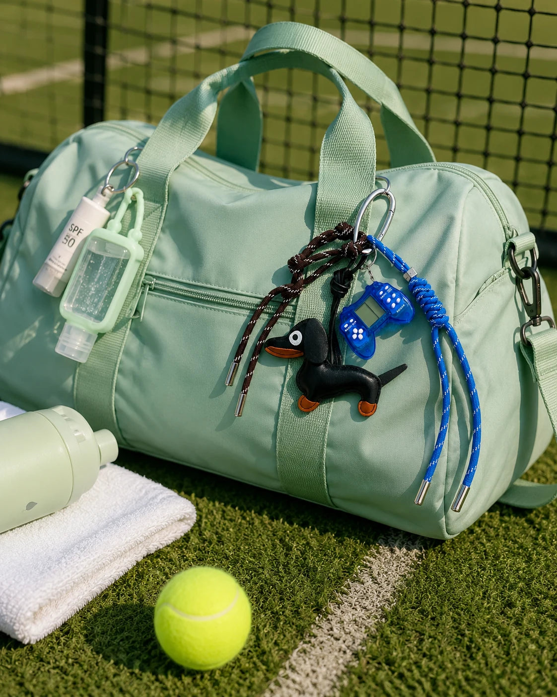 🎮 Game On Drop – Dachshund Bag Charm