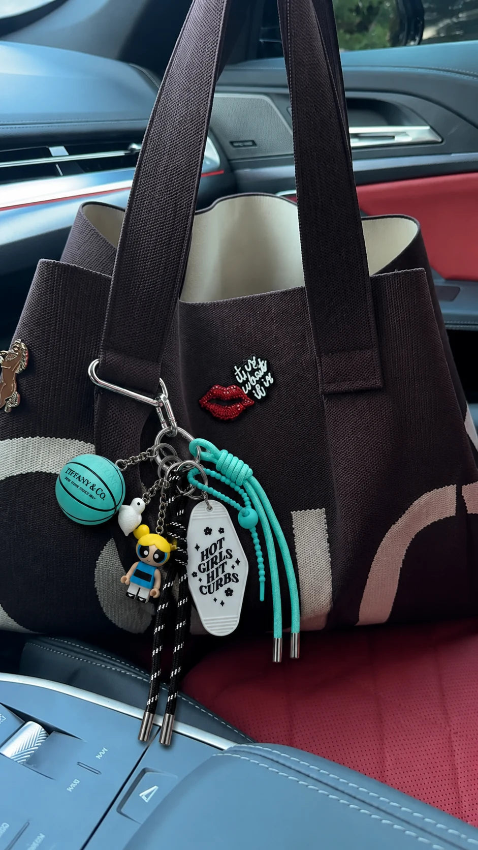 🩵 Hot Girl Summer Drop – Aqua Bag Charm