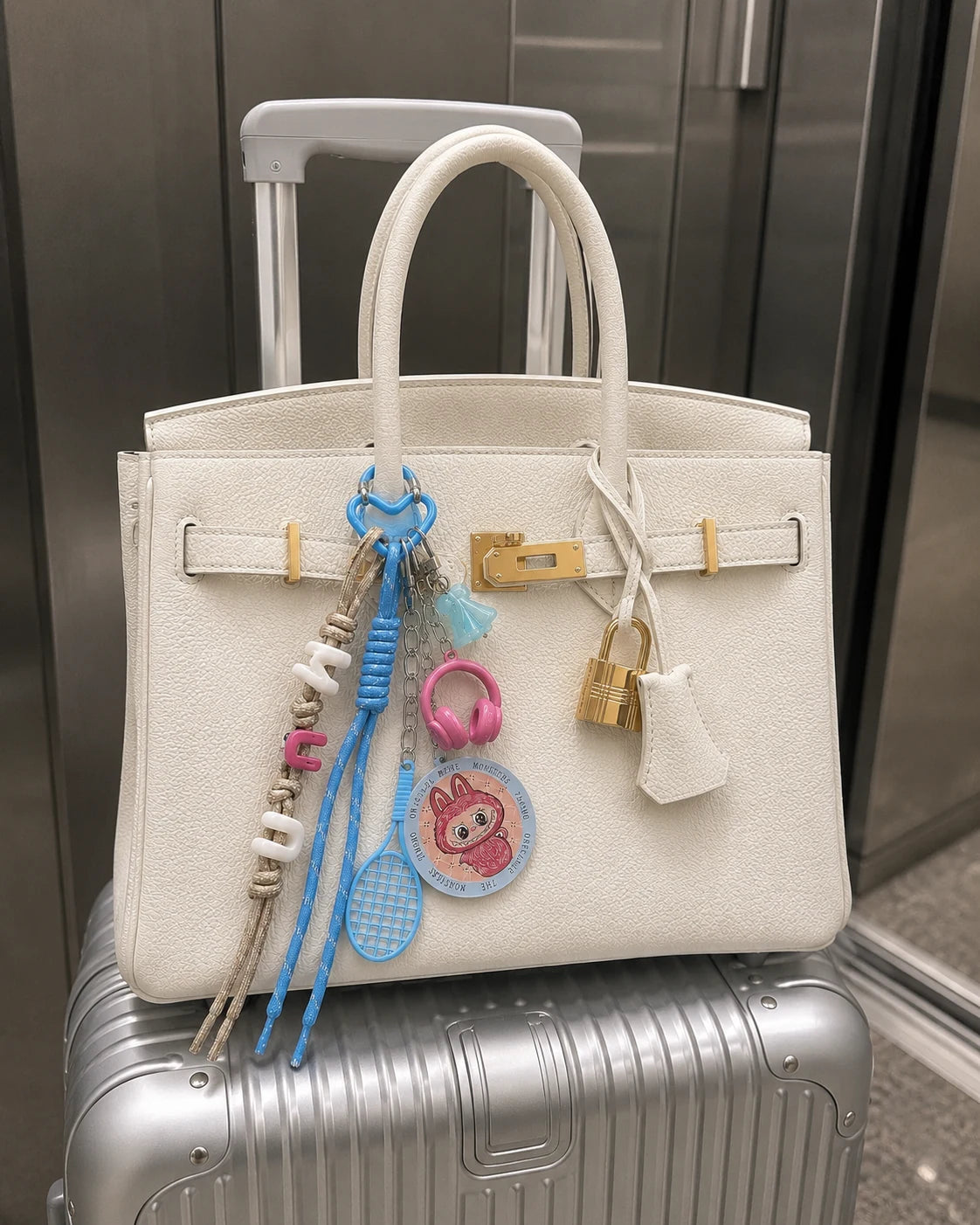🍬 Candy Playlist Drop – Tennis Bag Charm