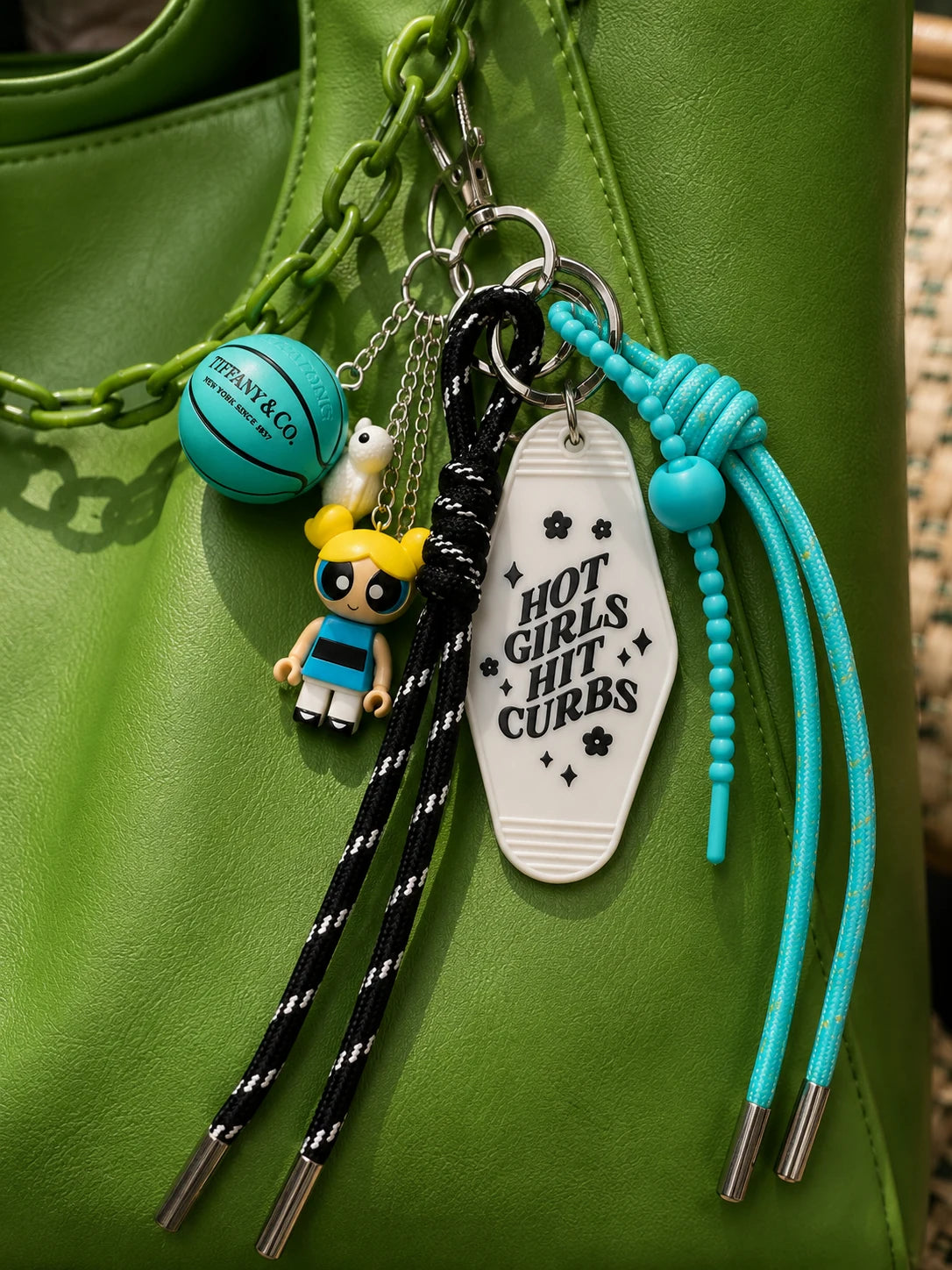 🩵 Hot Girl Summer Drop – Aqua Bag Charm