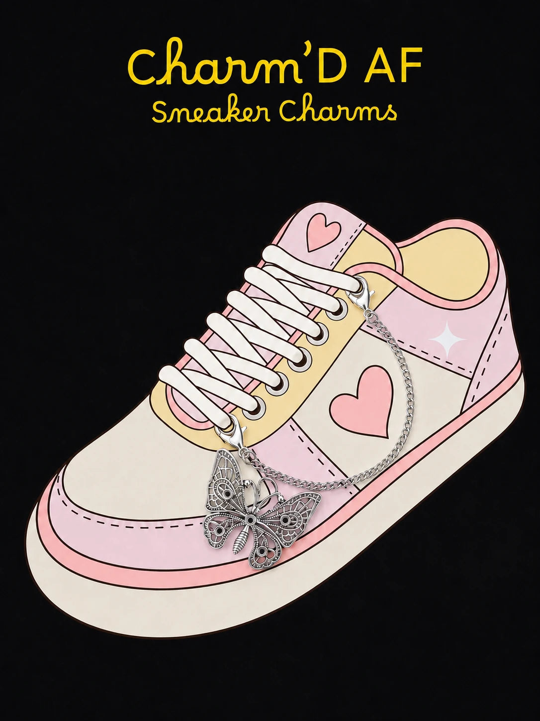 🕯️ Charm'D AF Haunted Beauty Edit – Shoe Charm