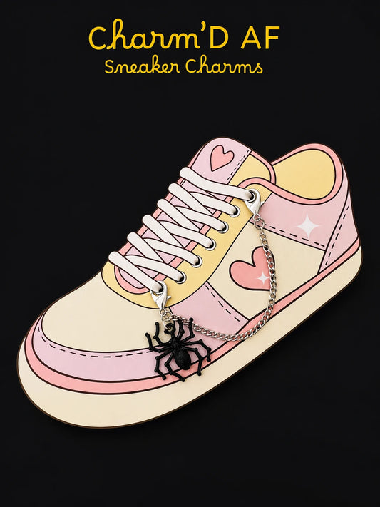 🕷️ Charm'D AF Eight Legs Later Edit – Shoe Charm